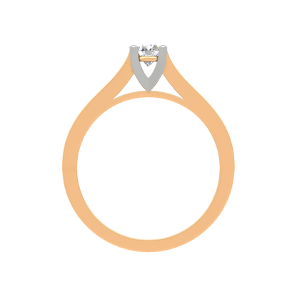 Annie Oval Solitaire Ring - Twelve