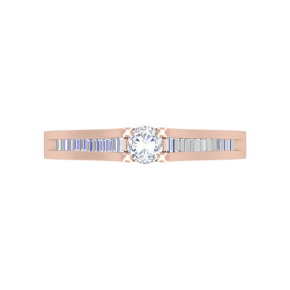 Annie Oval Solitaire Ring In 925 Sterling Silver - Seven