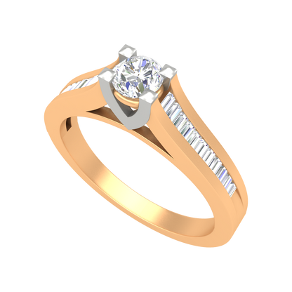 Annie Oval Solitaire Ring - Nine