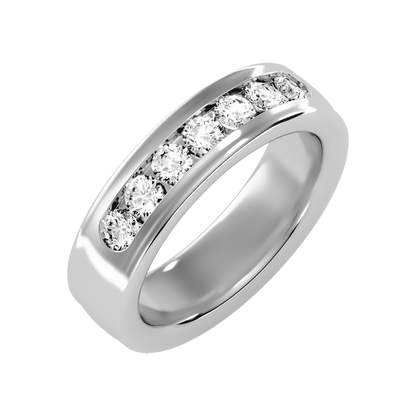 Apex Men's Broad Band Ring - One