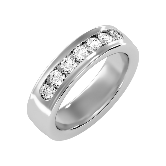 Apex Men's Broad Band Ring - One