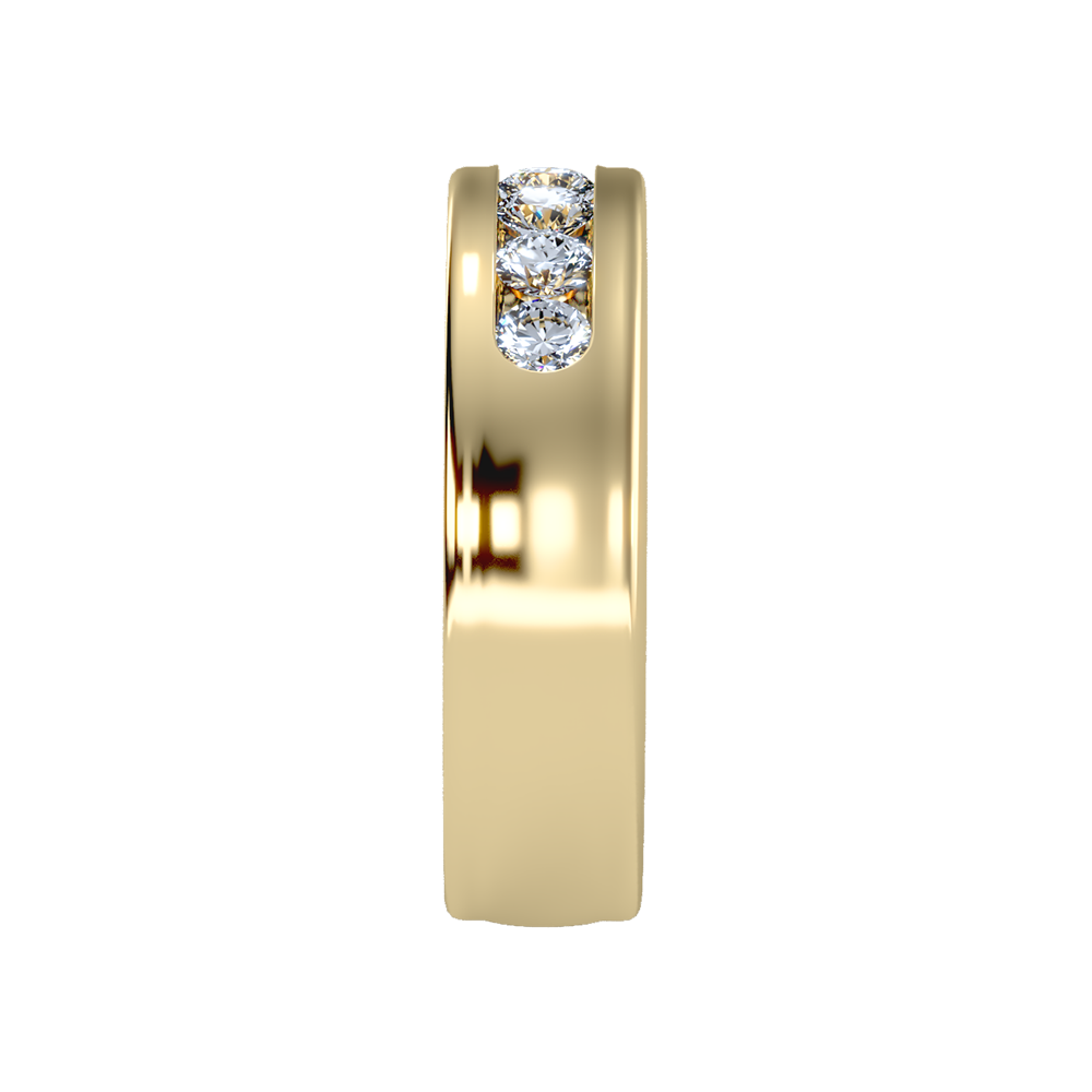 Apex Men's Broad Band Ring - Eleven