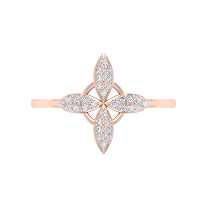Apex Ring In 925 Sterling Silver - Three