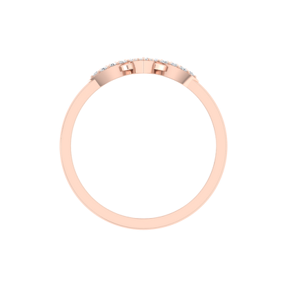 Apex Ring In 925 Sterling Silver - Five