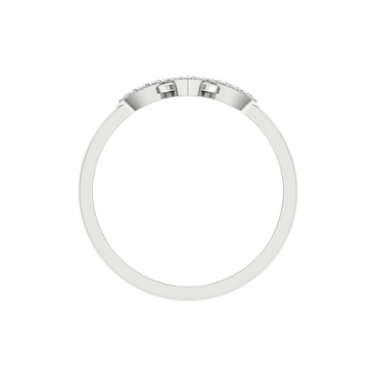 Apex Ring In 925 Sterling Silver - Nine