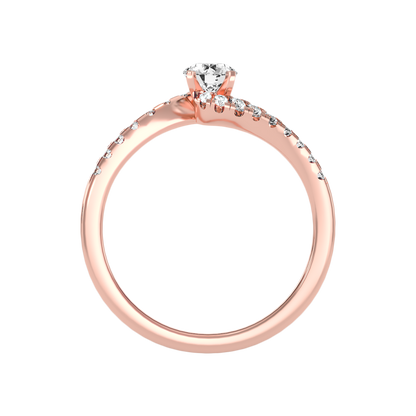 Appealing Solitaire Ring In 925 Sterling Silver - Seven