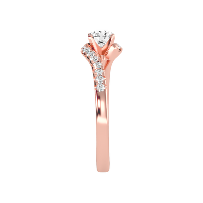 Appealing Solitaire Ring In 925 Sterling Silver - Eight