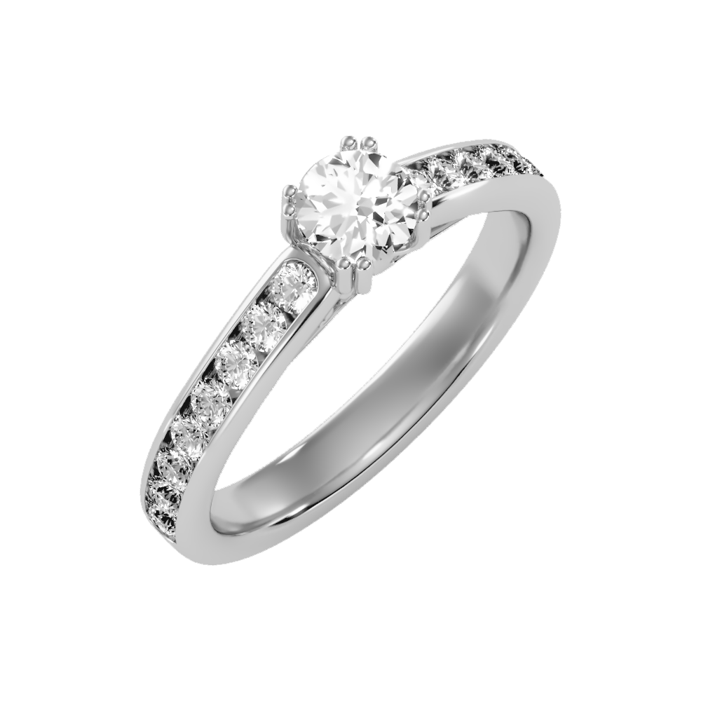 Appropriate Solitaire Ring - One