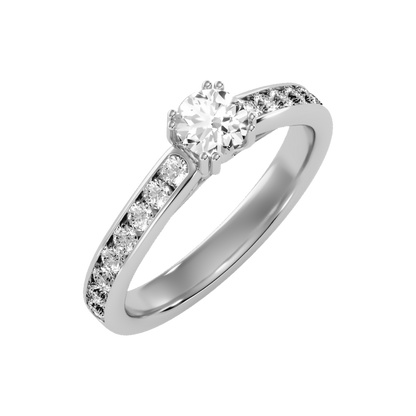Appropriate Solitaire Ring - One