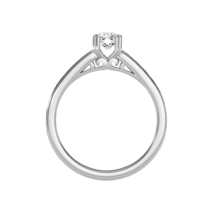 Appropriate Solitaire Ring - Two