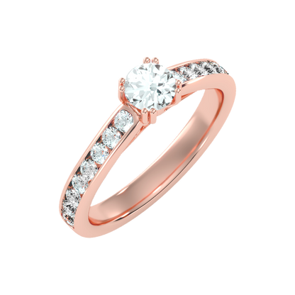 Appropriate Solitaire Ring - Five