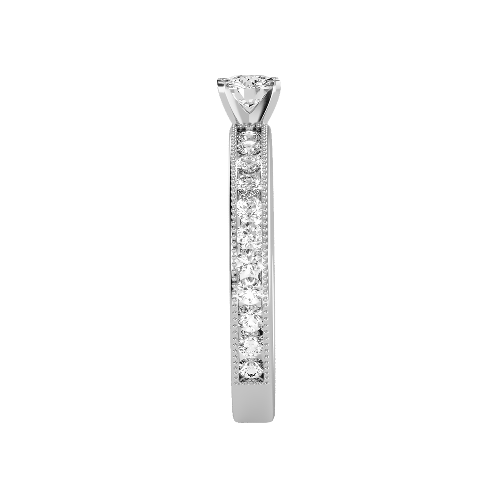 April Solitaire Ring - Four