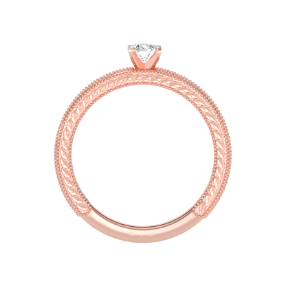 April Solitaire Ring - Six