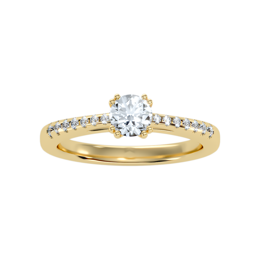 Apt Solitaire Ring - Ten
