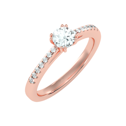 Apt Solitaire Ring - Five