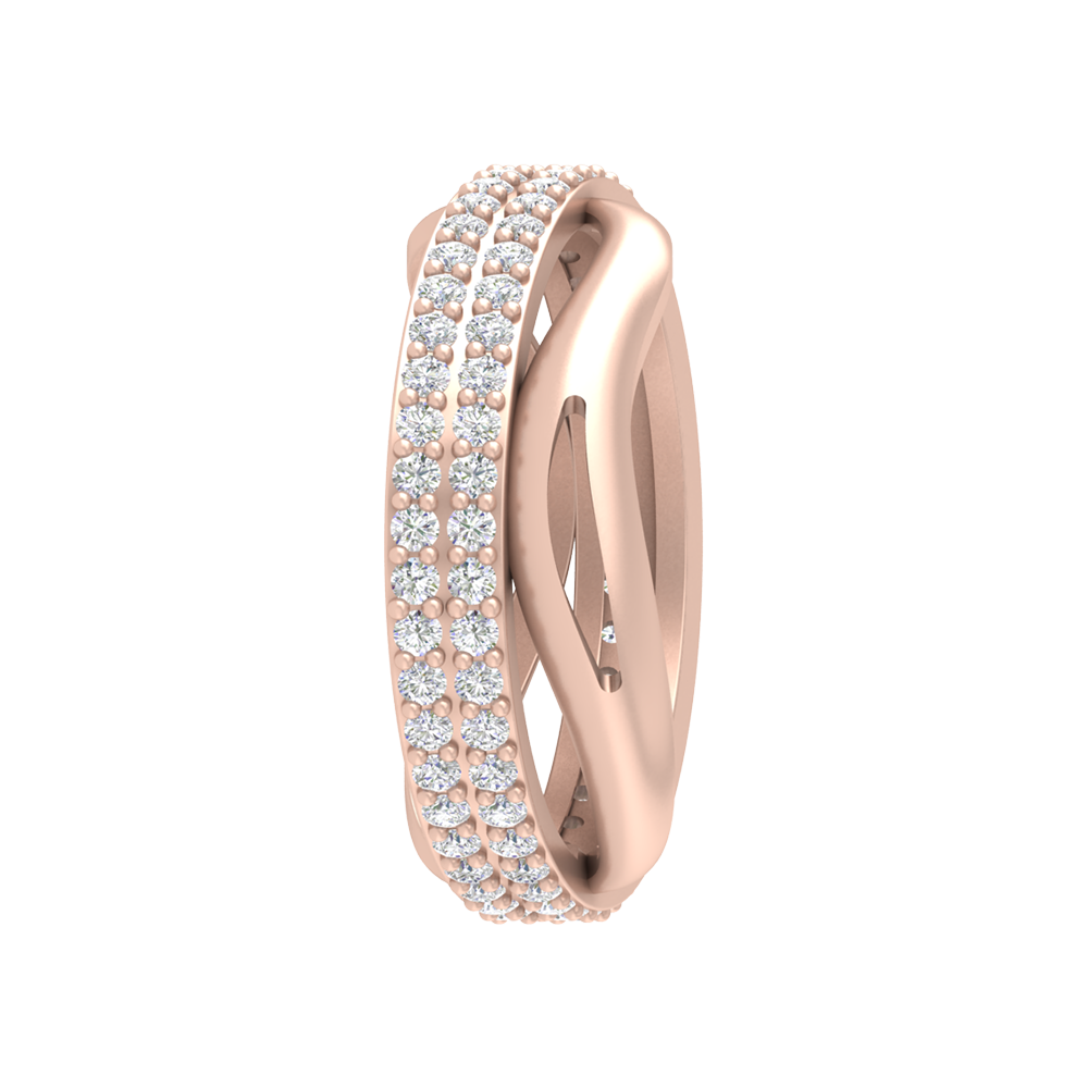 Archa Hoop Cluster Ring - Four