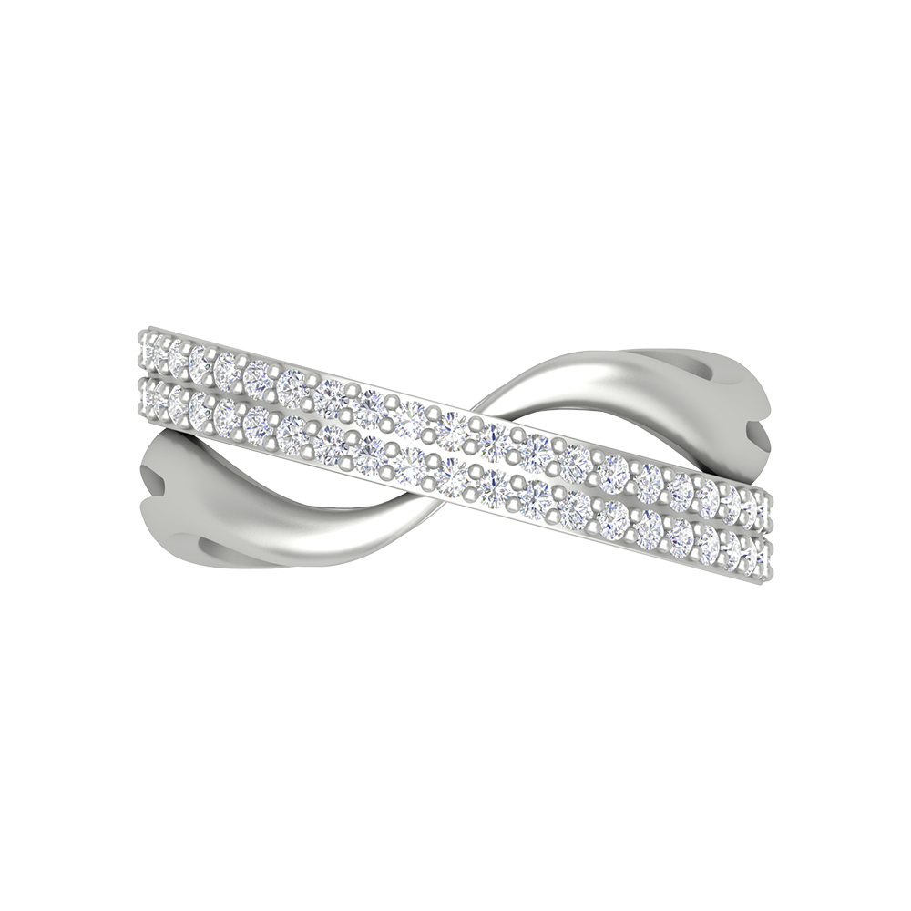 Archa Hoop Cluster Ring - Seven