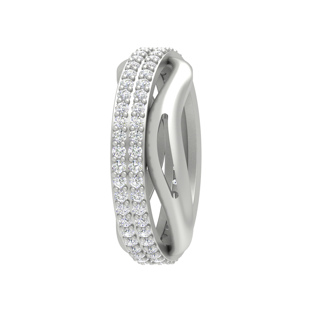 Archa Hoop Cluster Ring - Eight