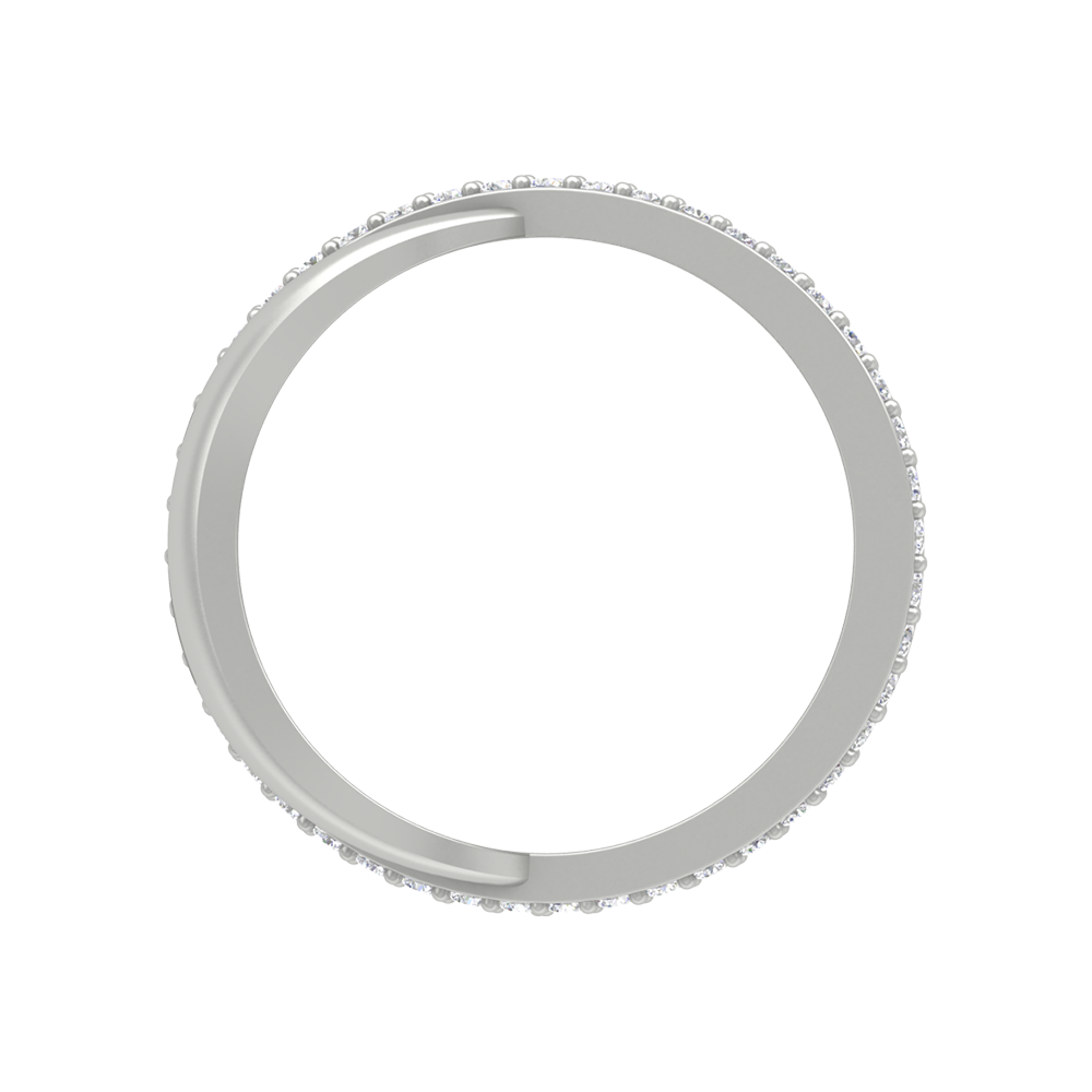 Archa Hoop Cluster Ring In 925 Sterling Silver - Nine