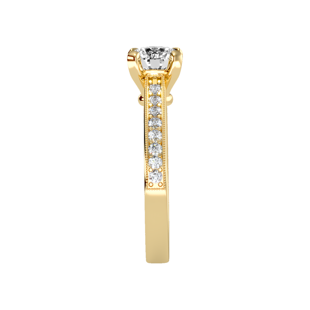 Ardent Solitaire Ring - Four