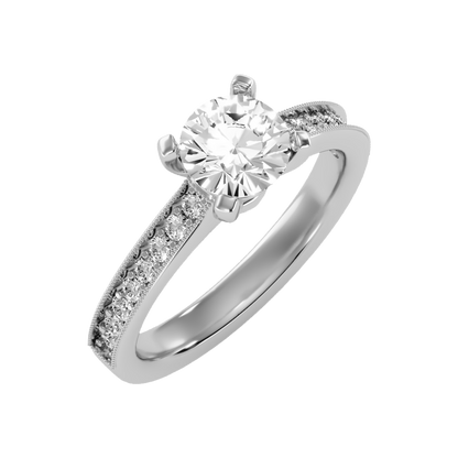 Ardent Solitaire Ring - Five