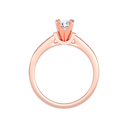 Aristocratic Solitaire Ring - Ten