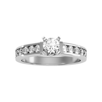 Aristocratic Solitaire Ring - Six