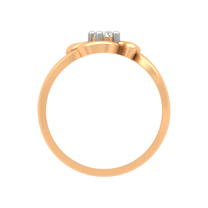 Artistic Eye Single Stone Ring - Twelve
