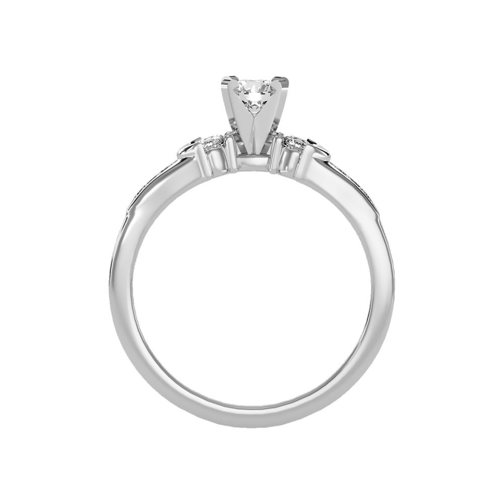 Artistic Solitaire Ring - Two
