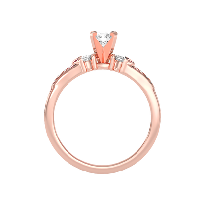 Artistic Solitaire Ring - Six