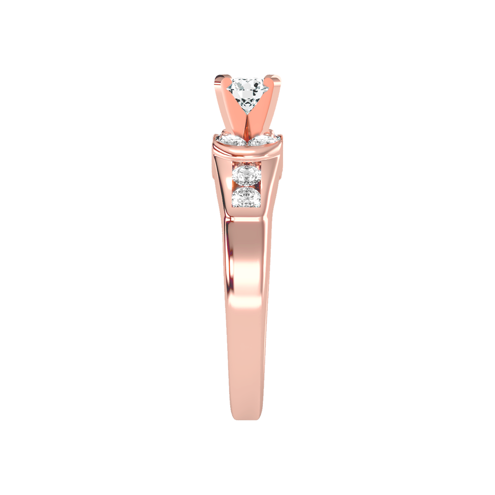 Artistic Solitaire Ring - Eight