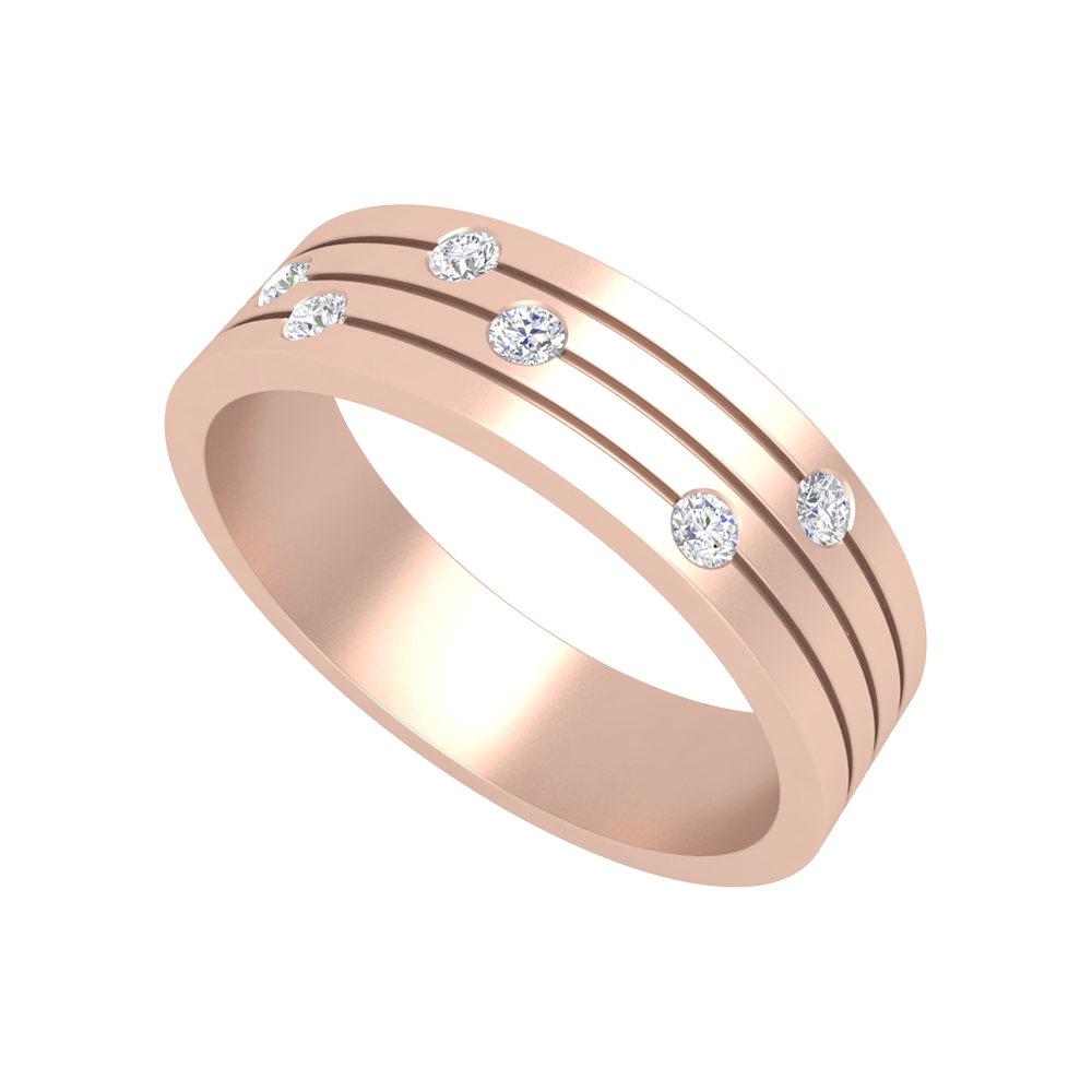 Astonishing Band In 925 Sterling Silver - One