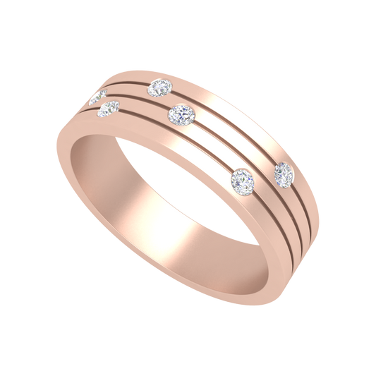 Astonishing Band In 925 Sterling Silver - One
