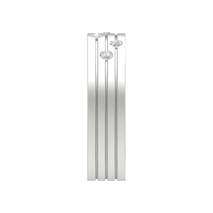 Astonishing Band In 925 Sterling Silver - Seven