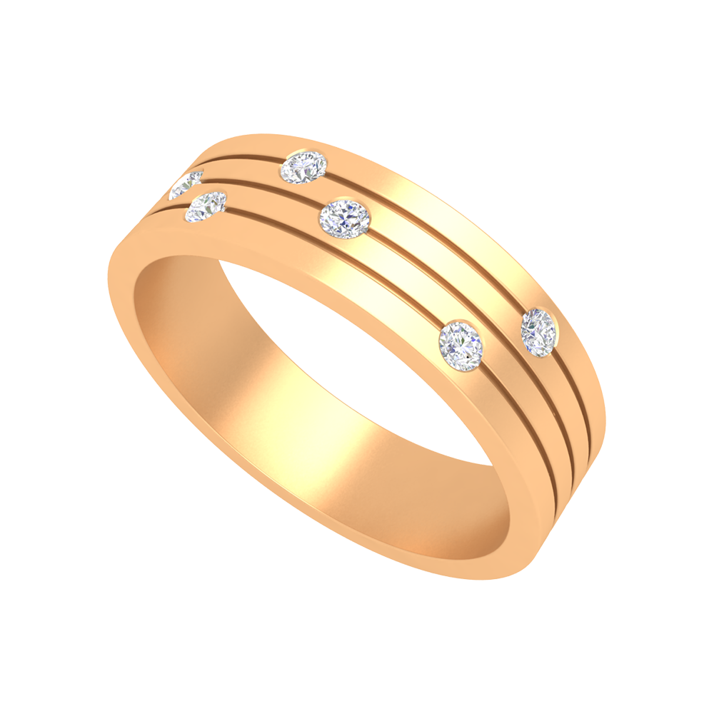 Astonishing Band In 925 Sterling Silver - Nine
