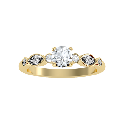 Astonishing Solitaire Ring - Four