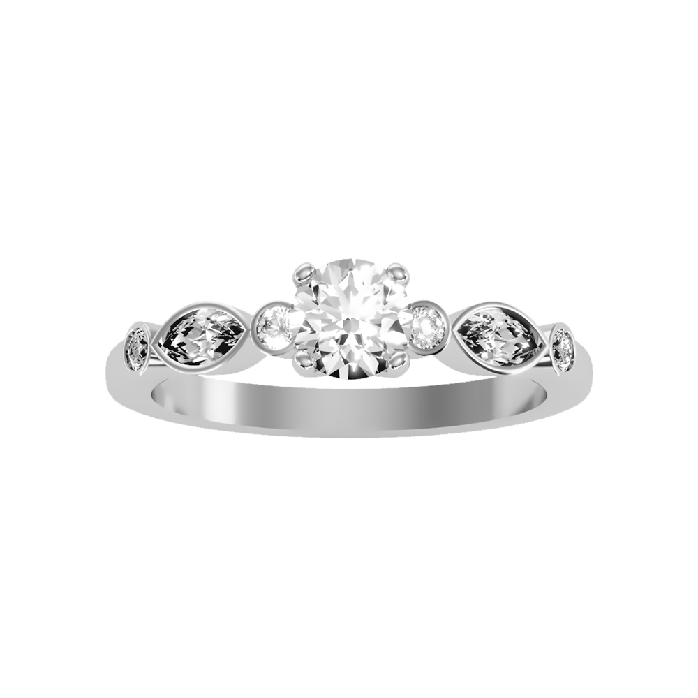Astonishing Solitaire Ring - Seven