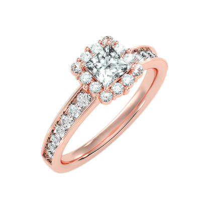 Astounding Diamond Engagement Ring - One