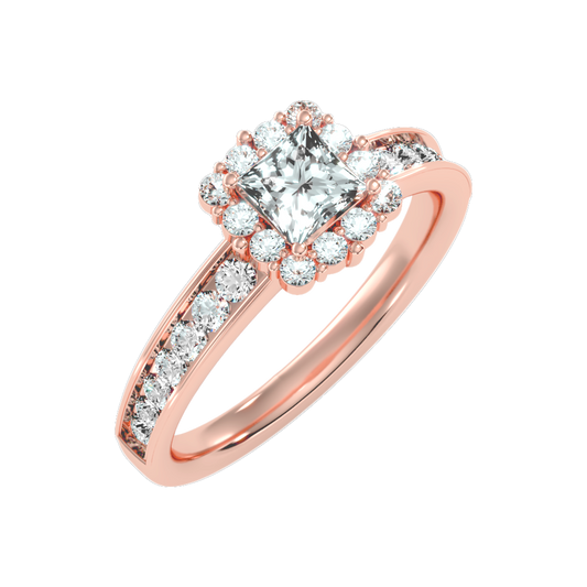 Astounding Diamond Engagement Ring - One