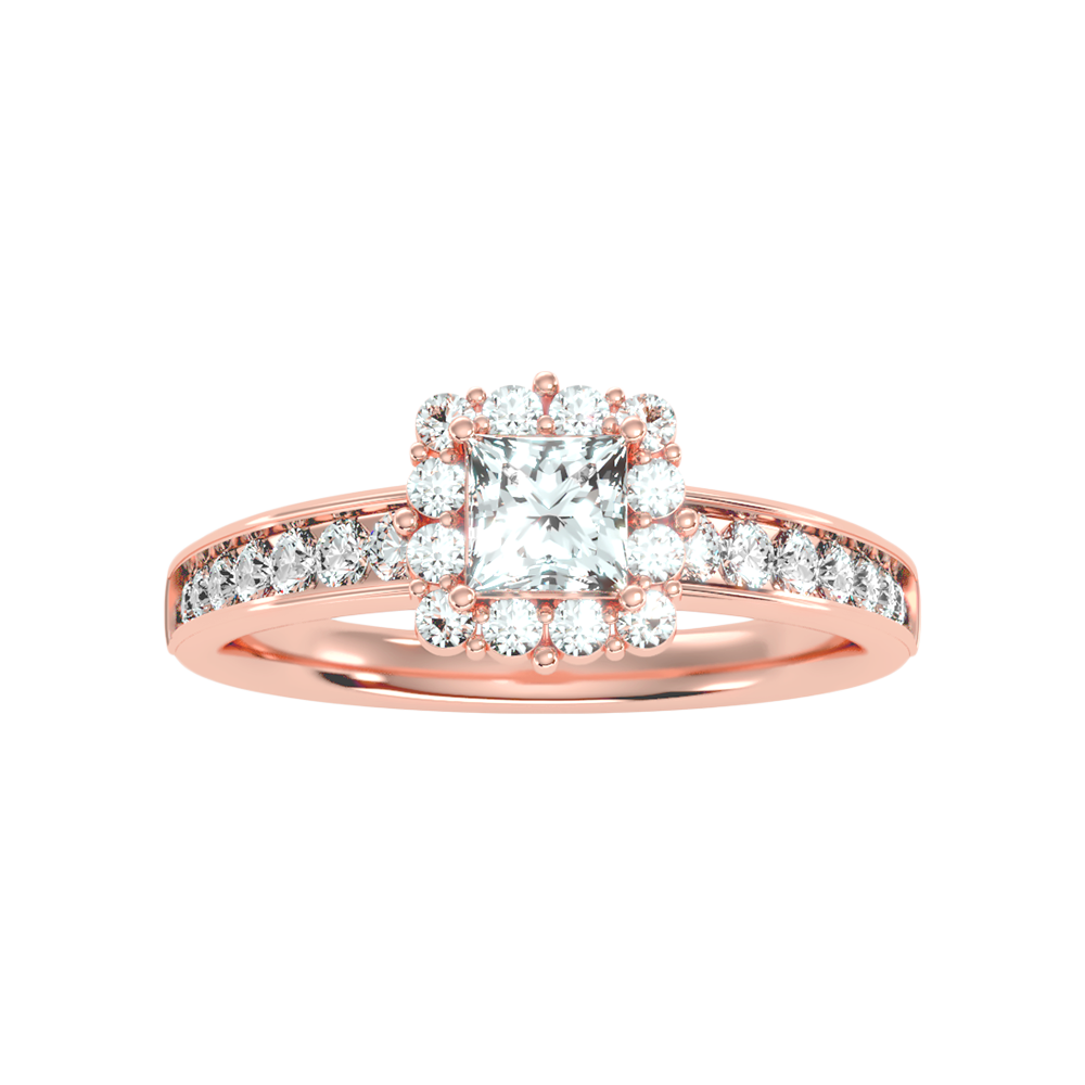 Astounding Diamond Engagement Ring - Three