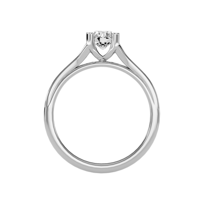 Atano Classic Solitaire Ring In 925 Sterling Silver - Eight