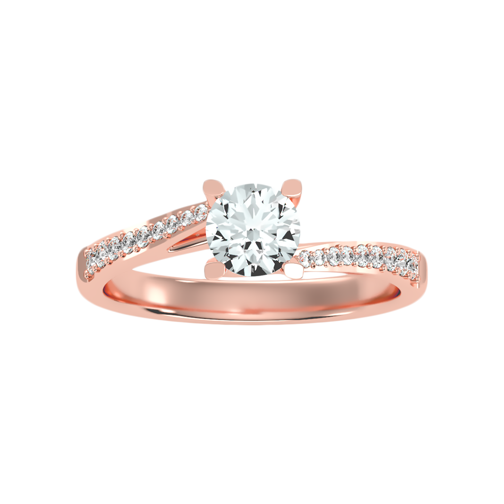 Atractiva Solitaire Ring In 925 Sterling Silver - Seven