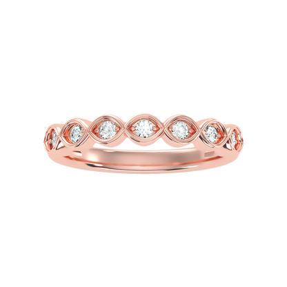Auroraous Half Eternity Band - Two