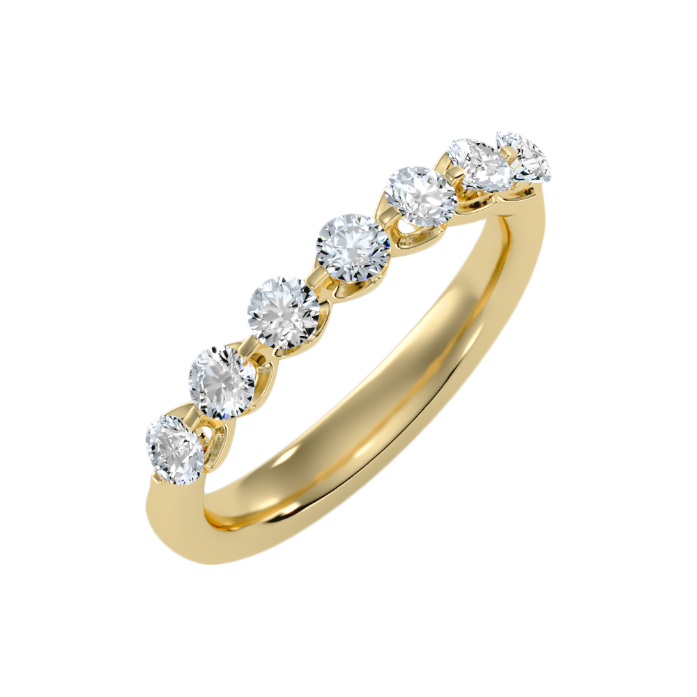 Aurora Seven Stone Ring - Nine