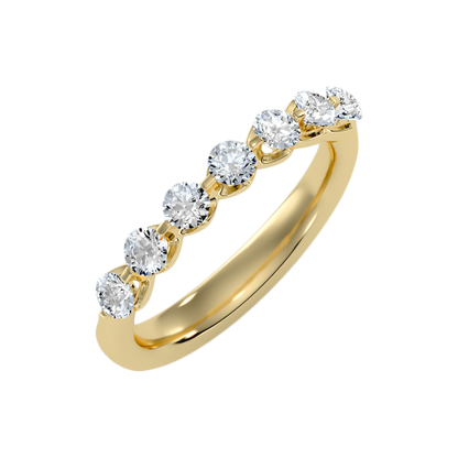 Aurora Seven Stone Ring - Nine
