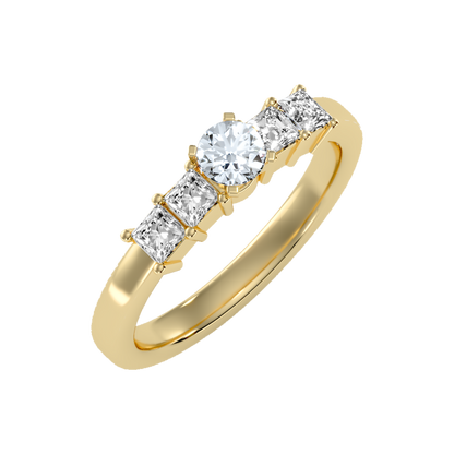Auspicious Five Stone Ring - Ten