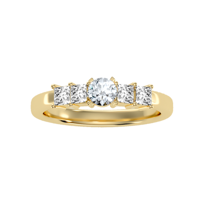 Auspicious Five Stone Ring - Eleven