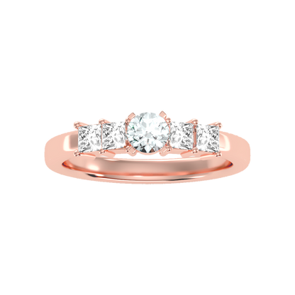 Auspicious Five Stone Ring - Four