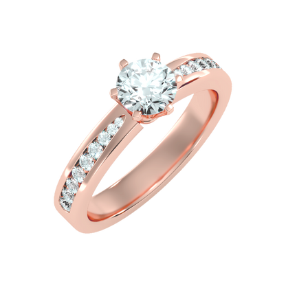 Awesome Solitaire Ring - One