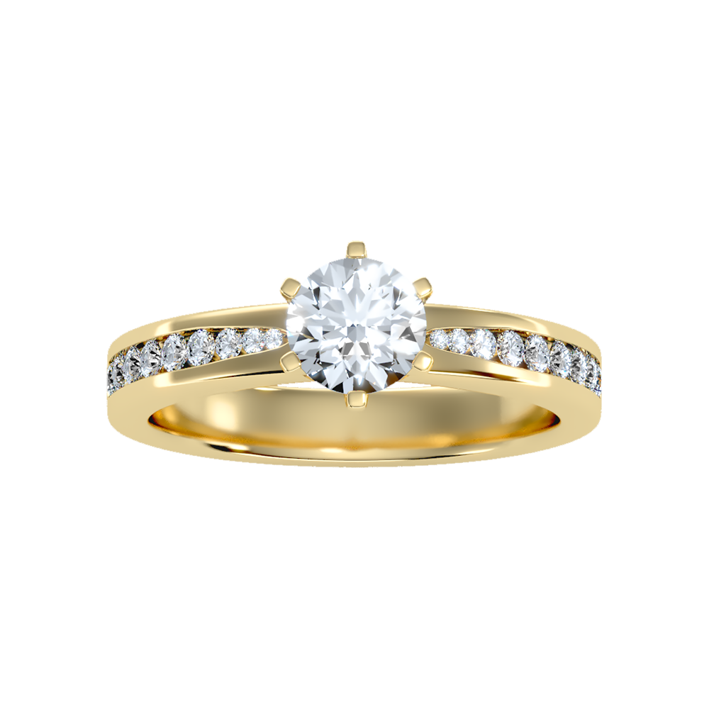 Awesome Solitaire Ring - Ten
